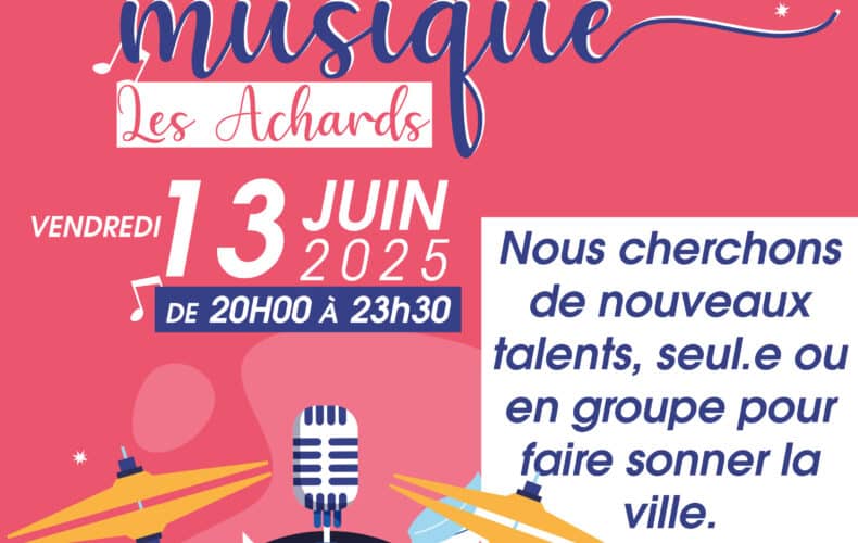 FÊTE DE LA MUSIQUE : APPEL AUX ARTISTES !